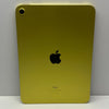Apple iPad 10th Generation Model A2696 64GB WiFi in Yellow