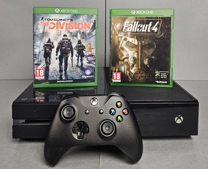 Xbox One Console, 500GB, Black + 2 Games