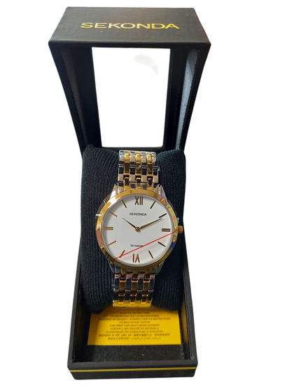 Sekonda Mens Classic Two Tone Watch 3449