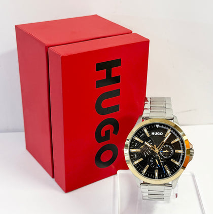 HUGO #LEAP Men's Stainless Steel Bracelet Watch