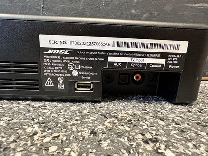 Bose Solo 5 Sound Bar with Bluetooth