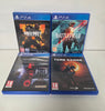 Playstation 4 Slim Console, 500GB Black with 4 Games