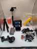 GoPro HERO 7 Black with 3 batteries and accessory bundle