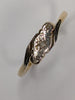 18ct gold diamond ring size p