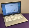 HP Chromebook 14" - Model:  14a-na0503 - Intel N4020 - 4GB - Chrome OS - Glacier White - inc. DC Power Supply