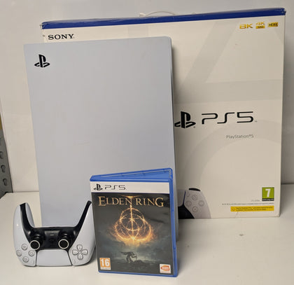 *New Years Sale!* Sony Playstation 5 Disc Edition Console & Elden Ring