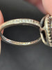 Pandora Pear Halo Ring - size 52