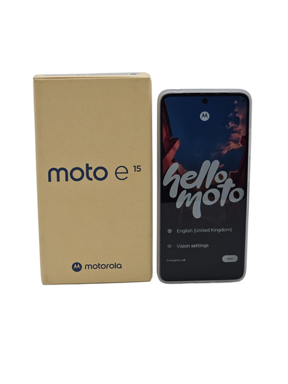 Motorola Moto E15 (2GB+64GB) Denim Blue Unlocked