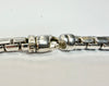 18ct White Gold 21" Box Chain