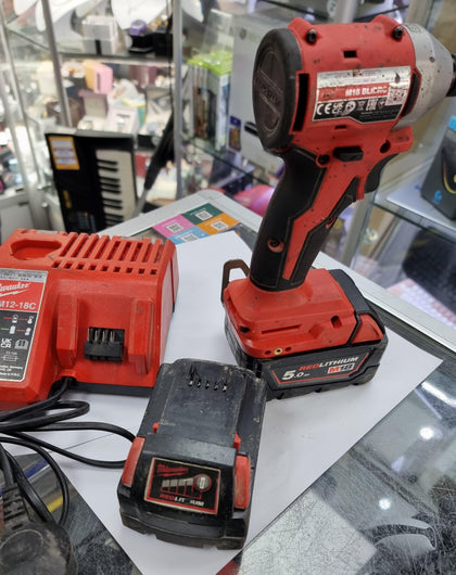 Milwaukee M18 BLIDRC 2 x 5ah + Charger