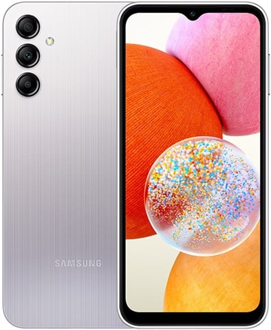 Samsung Galaxy A14 Dual Sim 64GB Silver, Unlocked 4G