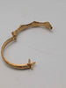 18ct Yellow Gold Intricate Lattice Pattern Bangle Bracelet – 9.09 Grams - Elegant Fine Jewellery