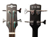 Gear4Music AB100 Left-handed Electro-acoustic Bass Guitar w/case COLLECTION ONLY