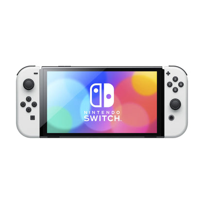 Nintendo Switch OLED White + MarioKart Deluxe 8