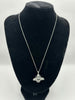 **BRAND NEW** 925 silver curb style chain with pendent 13.5G 22''