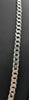 925 HALLMARKED, SILVER, CURBED CHAIN W/ LOBSTER LOCK, 26", 44.8G, !!BRAND NEW!!