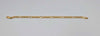 375 HALLMARKED 9CT, YELLOW GOLD, FIGARO BRACELET, 8", 2.96g BOXED