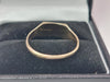 9ct Hallmarked Gold Ring - 2.0g Weight, Size Q