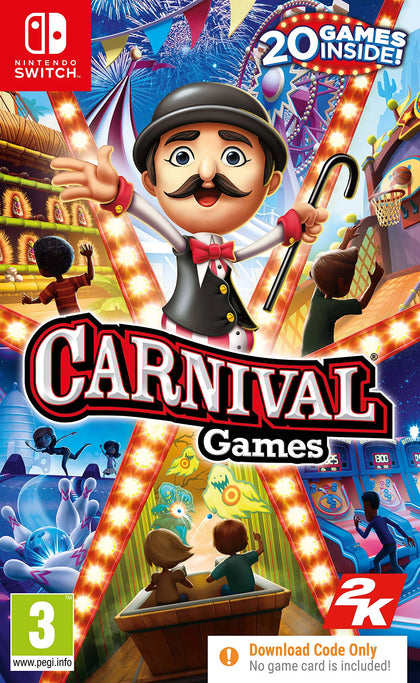 Carnival Games Code in Box | Nintendo Switch