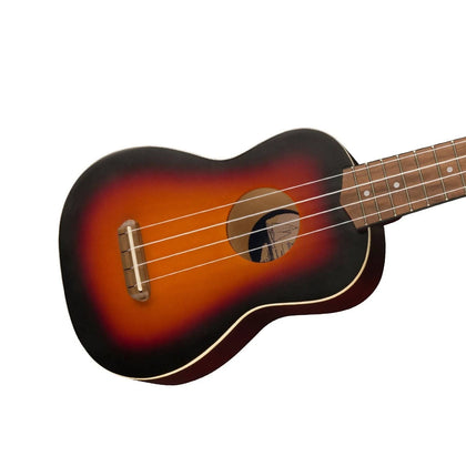 Fender Venice Soprano Ukulele | 2-color Sunburst