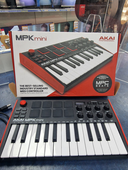 Akai Professional MPK Mini MK3 25-Key Ultra-Portable USB MIDI - Red