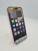 Apple iPhone 15 128GB pink smartphone unlocked unboxed 83% battery health (scratches on screen)