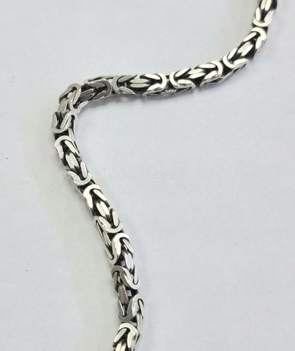 Silver Byzantine Chain 25