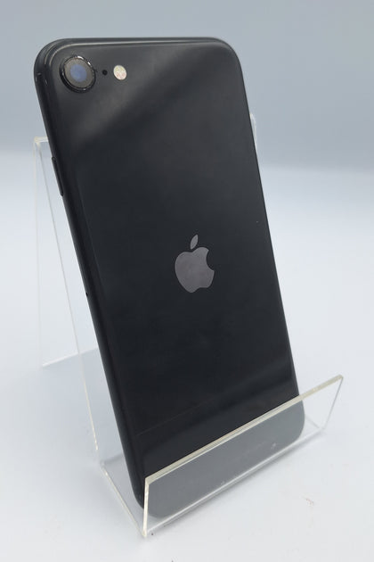 Apple iPhone SE (2nd Gen) 64GB black smartphone unlocked unboxed 87% batt health