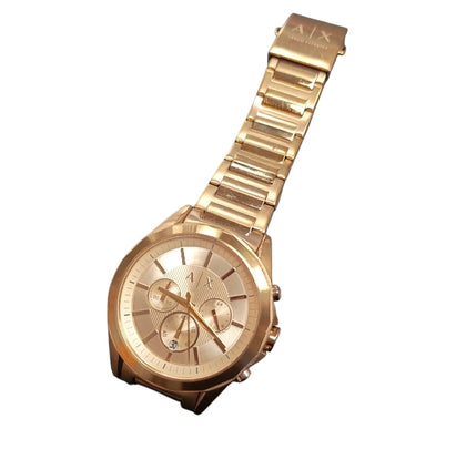 Armani Exchange Drexler Gold Watch**Boxed**