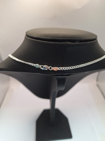 NEW OTHER SILVER CHAIN 925 , LENGHT 24