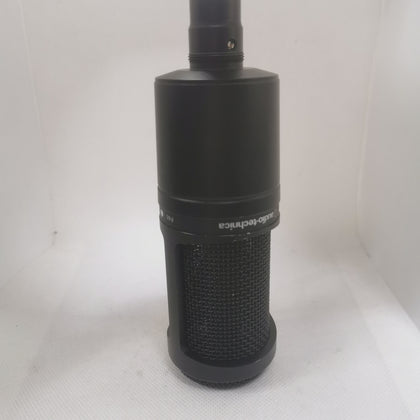 Audio Technica AT2020 Condenser Mic & Pro XLR lead