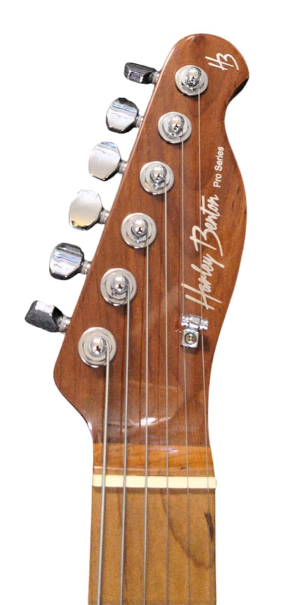 Harley Benton T Pro Electric Guitar and Hard Carry Case.