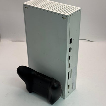 Xbox Series S Console, 512GB, White with Official Black Series Controller.