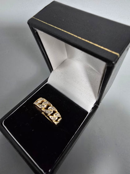 14ct Gold Ring 585 4.0G Size P