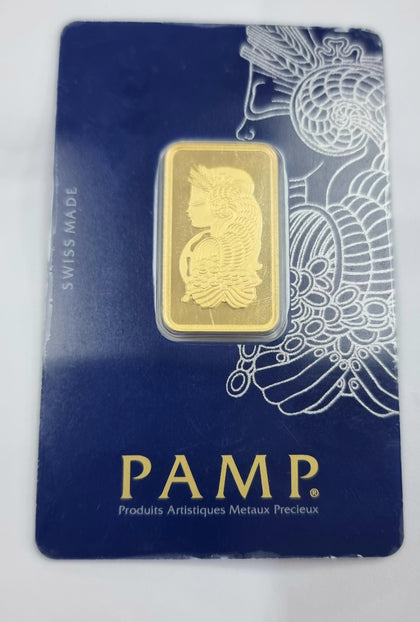 Pamp 1/2 ounce fine gold 999.9