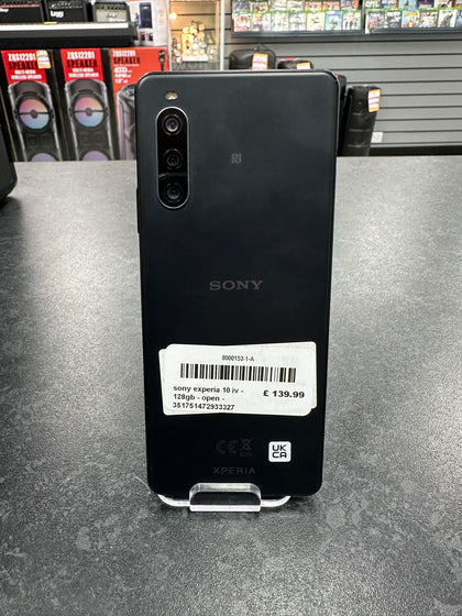 Sony Xperia 10 IV (6GB Ram, 128GB Rom) Smartphone - Black