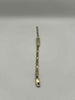 14ct gold 585 bracelet 8.9g Figaro style chain 8'' boxed