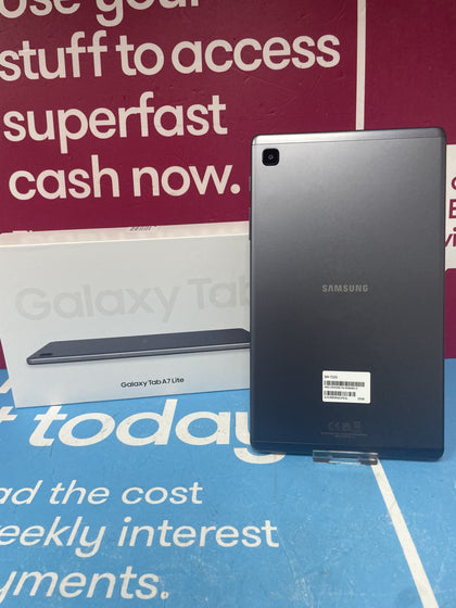 SAMSUNG GALAXY TAB A7 LITE 32GB GRAY WIFI AND CELLULAR BOXED.