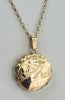 9ct Yellow Gold Chain with Locket 18"