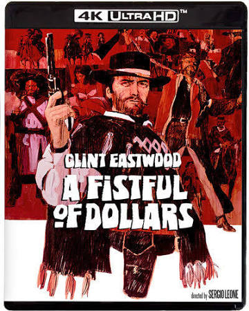 A Fistful of Dollars 4k DVD