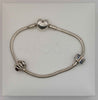 Pandora ALE bracelet 7" with 2 Charms and box