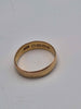 22ct Yellow Gold Wedding Band Ring - Size O - 3.20 Grams