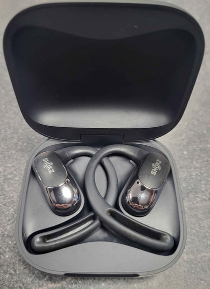 Shokz OpenFit Air Bluetooth TWS Open-Ear Headphones - Black.