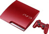 PS3 Slim Console, 320GB, Scarlet Red Package
