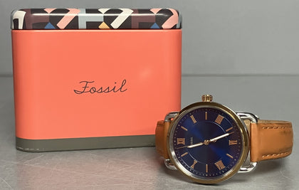 Fossil Copeland ES4825 Women's Wristwatch ** Boxed **