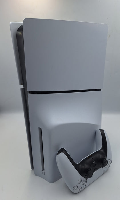 Sony PlayStation 5 slim 1TB Console (disc version) with 1 x dualsense controller and all leads UNBOXED