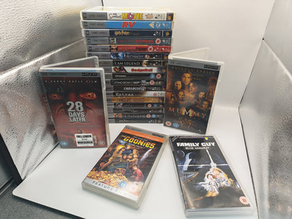 Sony PSP UMD Movie Bundle x21