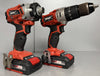 Einhell PXC 18V Cordless Combi Drill & Impact Driver Twin Pack 2 ( x 2.0Ah Batteries ) ** Unboxed **