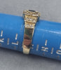 14ct Gold Sapphire/Diamond Ring size M