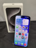 Apple iPhone 15 Pro Max White Titanium, 256GB, Unlocked, 78% Battery Health - Boxed